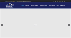 Desktop Screenshot of legacyclassichomes.com